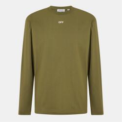 Off White Тениска Off White Men's Skate Long Sleeve T-Shirt - White Moss