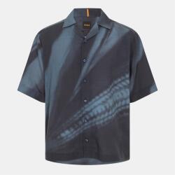 HUGO BOSS Риза с къс ръкав Boss Men's Lapis Short Sleeve Shirt - Dark Blue