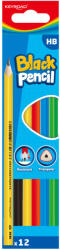 Keyroad Grafitceruza, HB, háromszögletű, 12 db/bliszter, Keyroad, vegyes színek (KR972792) - veryjet