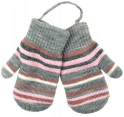 YOCLUB Yo Akril Kesztyű Kétrétegű Zsinóros Csíkos 12 CM - allegro - 1 065 Ft