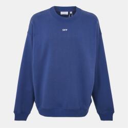 Off White Блуза Off White Men's Skate Contemporary Fit Crew Sweatshirt - Dark Blue-White