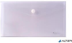 Victoria Office Irattartó tasak, DL, PP, patentos, VICTORIA OFFICE, áttetsző