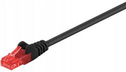Goobay Patchcord Lan kábel Cat 6 U/utp Fekete 1.5m (WNC95596)
