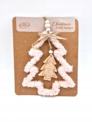  Karácsonyfa medál - Rózsaszín karácsonyfa (AC602113207903)