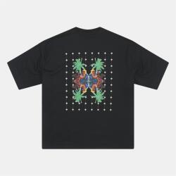 Rose London Тениска Rose London Palm T-shirt - Black