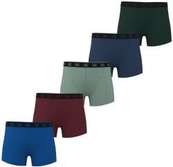 Giorgio Боксерки Giorgio Mens Essential 5-Pack Trunks - Bright / Black