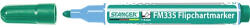 Stanger Flipchartmarker Stanger FM335 kerek 1-3 mm zöld (713003) - argentumshop