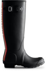 Hunter Гумени ботуши Hunter Women's Tall Tri Fold Logo Wellies - Black