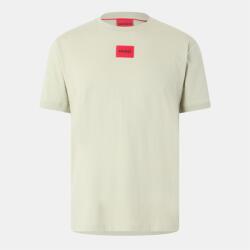 Hugo Тениска Hugo Mens HUGO Diragolino Contemporary T-Shirt with Logo Detail - Open Green 391