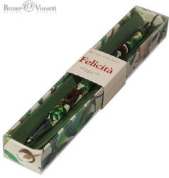 Bruno Visconti Golyóstoll Bruno Visconti 0, 7mm kék, fém test, Felicita - kakaóbab (20-0263/20) - argentumshop