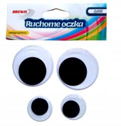 Brewis Mozgatható Öntapadós Szemek A'4 db 30mm 50mm Brewis RO27 (5906190689924)