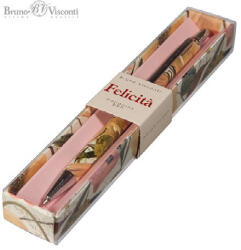 Bruno Visconti Golyóstoll Bruno Visconti 0, 7mm kék, fém test, Felicita - pasztell virág (20-0263/21) - argentumshop