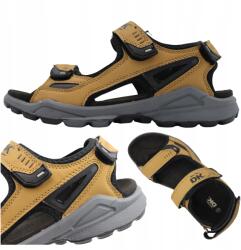 DK Férfi Szandál Kényelmes Légáteresztő Könnyű Nyári Tépőzáras Dk 8137 Camel Méret 44 (DK 8137 CAMEL)