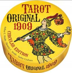 Lo Scarabeo Tarot Original 1909 Circular kerek Rider Waite Tarot, instr. pl