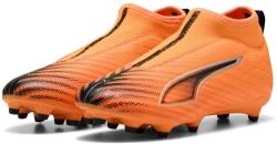 PUMA Детски футболни бутонки Puma Ultra 5 Match Children Laceless Firm Ground Football Boots - Orange/Black