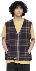 SANTA CRUZ Елек Santa cruz Vista reversible vest - Blue (Stone Wash / Multicolor Check)