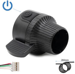  Kukirin G2, G3, G4 gázkar bekapcsoló gombbal