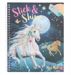 Depesche Top Modell Színező Stick & Shine Csillogó fóliák Miss Melody 12471 (12471)