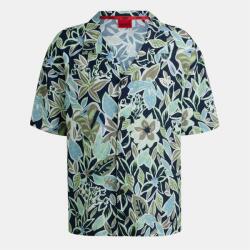 HUGO BOSS Риза с къс ръкав Hugo Men's Beach Short Sleeve Relaxed Fit Shirt - Navy AOP 410