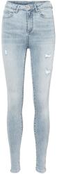 Vero Moda Дънки Vero Moda Women's High Rise Slim Fit Jeans - Blue Denim