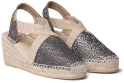 TONI PONS Triton Wedge Espadrilles - Black (Dark)