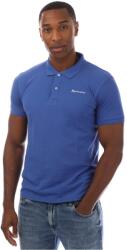 AQUASCUTUM Men's Short-Sleeve Polo - Royal/White