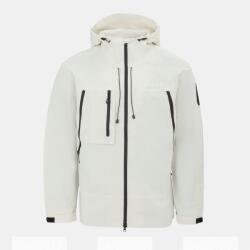 Firetrap Men's Windproof Hooded Long Sleeve Windbreaker - Beige