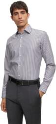 HUGO BOSS Риза Boss Men's H Hank Kent Long Sleeve Plain Shirt - Open Blue