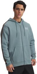 Under Armour Суичър Under Armour Men's Icon Fleece Taping Full-Zip Hoodie - Jasper Blue