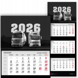  Háromrészes Naptár 2026-re Irodai Függő Fali Tirami Mix Wz (Kalendarz 2026 RokZ Tirami Wz)