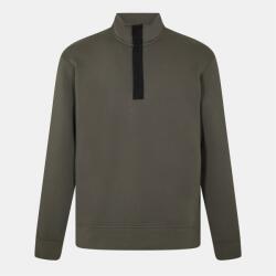 Giorgio Armani Men's Quarter Zip Pullover - Khaki U8144