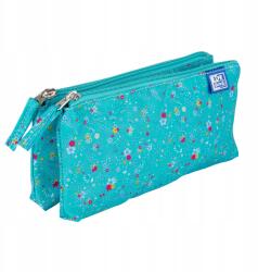OXFORD Tolltartó Tasak Dupla Flora Türkiz Oxford 400159625 (400159625)