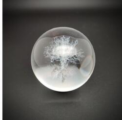 R. M. ékszer Üveg golyó életfa 6cm (010882)