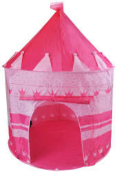 1Mcz Rózsaszín kastély alakú gyereksátor (1164)