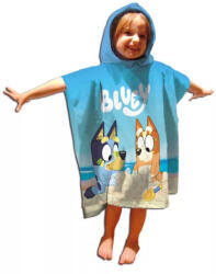  Bluey Sandcastle strand törölköző poncsó 55x110 cm (Fast Dry) (AYM078176) - oliviashop