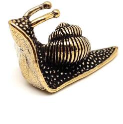 R. M. ékszer Sárgaréz csiga figura 3, 5×2, 5 cm (000417)