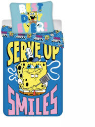  SpongyaBob Serve Up ágyneműhuzat 140×200cm, 70×90 cm (BRM021884) - oliviashop