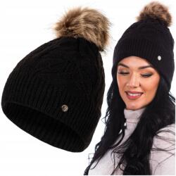 Heyo Női Téli Sapka Pomponnal Meleg Puha Beanie Heyo (HZ0014)