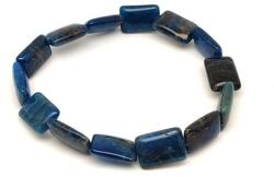 R. M. ékszer Apatit karkötő kerekített téglalap szemekkel 14×10 mm (060269)