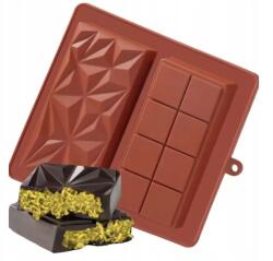  Dupla, Mély Szilikon Forma Dubai Csokoládéhoz, 20, 5X18, 5 cm (podwójna forma dubai choco)