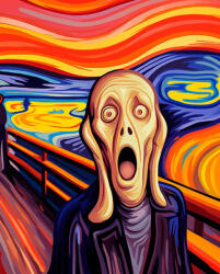 Alkotásutca Sikoly - Számfestő készlet kereten 40x50