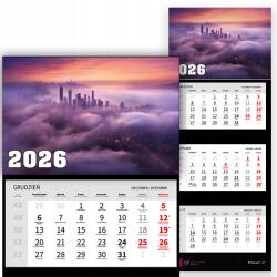  Háromrészes Naptár 2026 Fali Irodai Stílus Ajándék Divatos Dekoratív