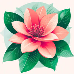 Alkotásutca Élénk virágzás - Számfestő készlet kereten 40x40