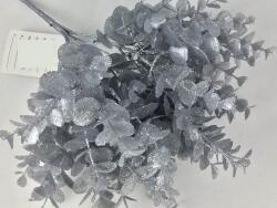  Buchet eukalipt artificial+sclipici pentru decoratiuni (70680)
