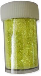 JML Csillámpor 15ml Sárga neon