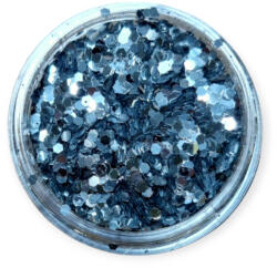 Body Deco Nagyszemcsés csillám Ezüst