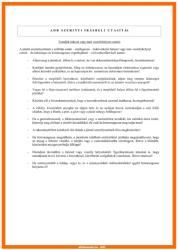 adrfelszereles. hu ADR Írásbeli utasítás, kemény papír, nyomdai, magyar