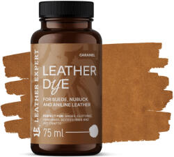 Leather Expert Bőrfesték - Velur. Nubuk, Analin 75ml Caramel