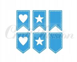 Craft Passion Banner kivágó készlet kis mix (CP-51)