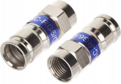 Delta Kompressziós Csatlakozó F/ZAC-RG-6/CSR (F/ZAC-RG-6/CSR)